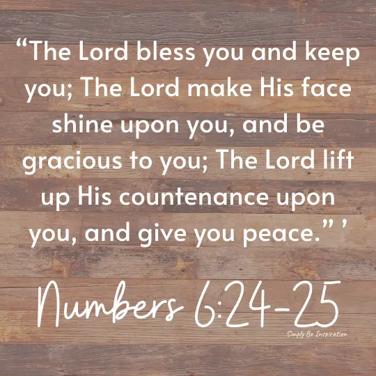 St.Patrick's Day Luck - Blessings Bible Verse