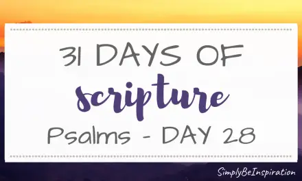 Psalms Study | Day TWENTY EIGHT