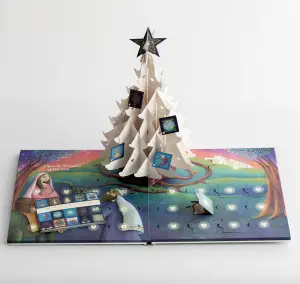 Pop up Advent Christmas Tree Book